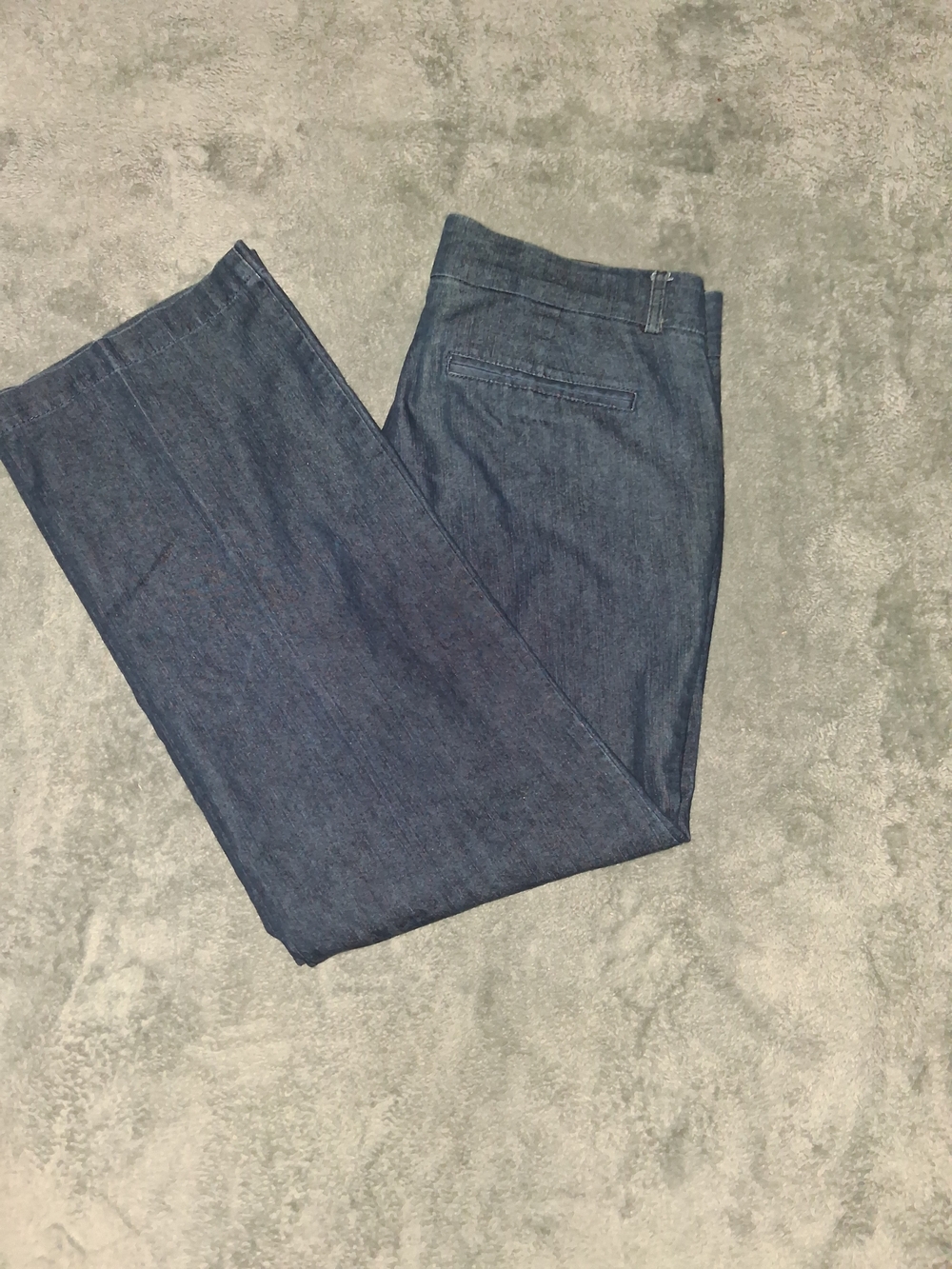 Womens Dockers NavyJeans Size 12p Wide Leg.